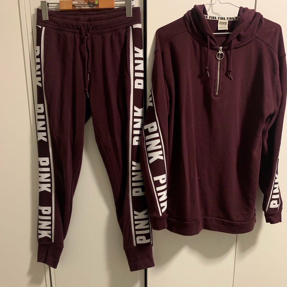 Pink in Burgundy set - Picture 11 of 16